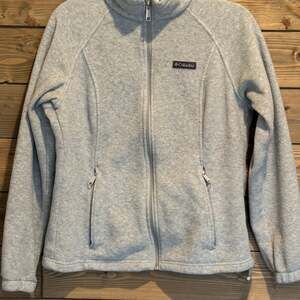 Columbia Women's Gray Full Zip Fleece Jacket Size Medium